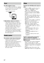 Preview for 48 page of Sony HT-SS380 Operating Instructions Manual