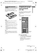 Preview for 19 page of Sony HT-SS500 Operating Instructions Manual