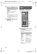 Preview for 20 page of Sony HT-SS500 Operating Instructions Manual