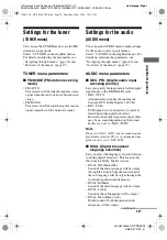 Preview for 29 page of Sony HT-SS500 Operating Instructions Manual