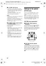 Preview for 30 page of Sony HT-SS500 Operating Instructions Manual