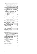 Preview for 4 page of Sony HT-ST5000 Operating Instructions Manual