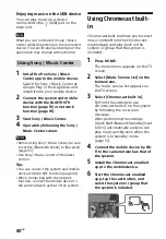 Preview for 40 page of Sony HT-ST5000 Operating Instructions Manual