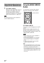 Preview for 42 page of Sony HT-ST5000 Operating Instructions Manual