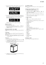 Предварительный просмотр 47 страницы Sony HT-ST9 Service Manual