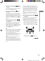 Preview for 17 page of Sony HT-V1000DP - Dvd/vcr Combo Home Theater Operating Instructions Manual