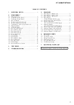 Preview for 3 page of Sony HT-X9000F Service Manual