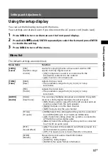 Preview for 11 page of Sony HT-XT100 Operating Instructions Manual