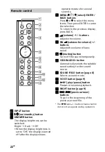 Preview for 22 page of Sony HT-XT100 Operating Instructions Manual