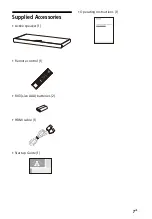 Preview for 7 page of Sony HT-XT2 Operating Instructions Manual