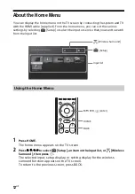 Preview for 12 page of Sony HT-XT2 Operating Instructions Manual