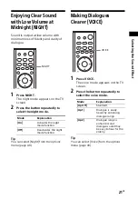 Preview for 21 page of Sony HT-XT2 Operating Instructions Manual