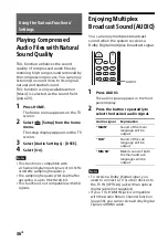 Preview for 36 page of Sony HT-XT2 Operating Instructions Manual