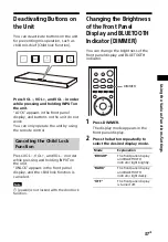 Preview for 37 page of Sony HT-XT2 Operating Instructions Manual