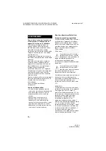 Preview for 58 page of Sony HT-XT3 Operating Instructions Manual