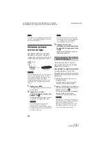 Preview for 76 page of Sony HT-XT3 Operating Instructions Manual