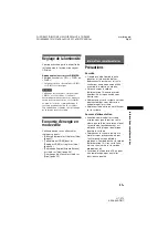 Preview for 93 page of Sony HT-XT3 Operating Instructions Manual