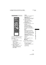 Preview for 105 page of Sony HT-XT3 Operating Instructions Manual