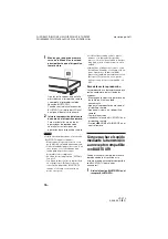 Preview for 134 page of Sony HT-XT3 Operating Instructions Manual