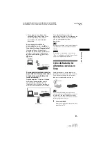 Preview for 139 page of Sony HT-XT3 Operating Instructions Manual