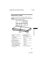 Preview for 167 page of Sony HT-XT3 Operating Instructions Manual