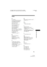 Preview for 177 page of Sony HT-XT3 Operating Instructions Manual