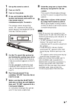 Предварительный просмотр 19 страницы Sony HT-Z9F Operating Instructions Manual