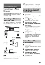 Предварительный просмотр 25 страницы Sony HT-Z9F Operating Instructions Manual