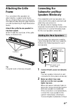 Предварительный просмотр 31 страницы Sony HT-Z9F Operating Instructions Manual