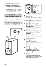 Предварительный просмотр 32 страницы Sony HT-Z9F Operating Instructions Manual