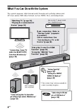 Preview for 8 page of Sony HT-ZF9 Operating Instructions Manual