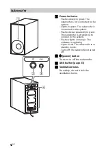 Preview for 12 page of Sony HT-ZF9 Operating Instructions Manual