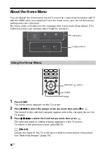 Preview for 16 page of Sony HT-ZF9 Operating Instructions Manual