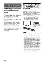 Preview for 18 page of Sony HT-ZF9 Operating Instructions Manual