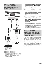 Preview for 23 page of Sony HT-ZF9 Operating Instructions Manual