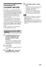 Preview for 25 page of Sony HT-ZF9 Operating Instructions Manual