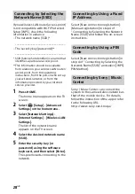 Preview for 28 page of Sony HT-ZF9 Operating Instructions Manual