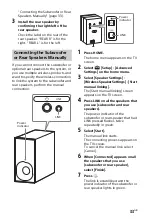 Preview for 33 page of Sony HT-ZF9 Operating Instructions Manual