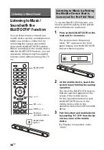 Preview for 36 page of Sony HT-ZF9 Operating Instructions Manual