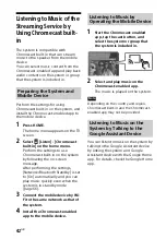 Preview for 42 page of Sony HT-ZF9 Operating Instructions Manual