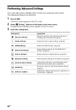 Preview for 62 page of Sony HT-ZF9 Operating Instructions Manual