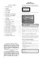 Предварительный просмотр 2 страницы Sony HTC-NX1 Service Manual