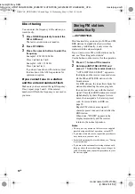 Preview for 18 page of Sony HTD-710SF Operating Instructions Manual