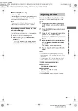 Preview for 27 page of Sony HTD-710SF Operating Instructions Manual