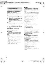 Preview for 28 page of Sony HTD-710SF Operating Instructions Manual