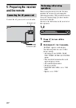 Предварительный просмотр 20 страницы Sony HTP-78SS Operating Instructions Manual