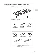 Preview for 31 page of Sony HVBK-1520 Installation Instructions Manual