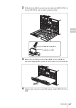 Preview for 57 page of Sony HVBK-1520 Installation Instructions Manual