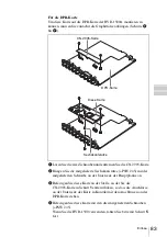 Предварительный просмотр 83 страницы Sony HVBK-1520 Installation Instructions Manual