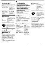 Preview for 2 page of Sony HVL-F10 Operating Instructions